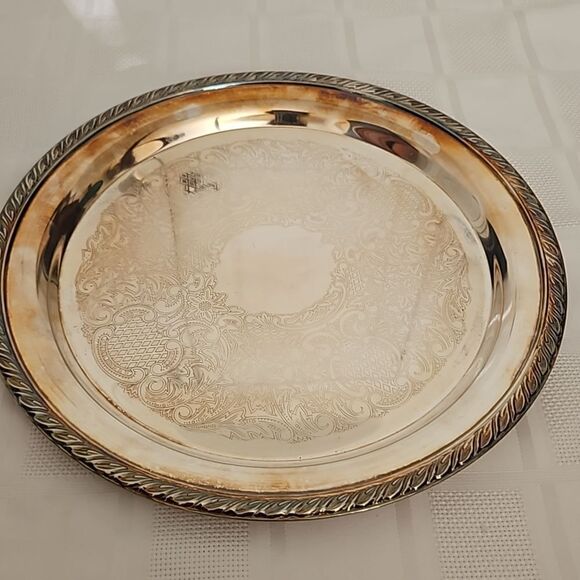 Star E.P Steel Silver Platter 13"-13" - Picture 9 of 16